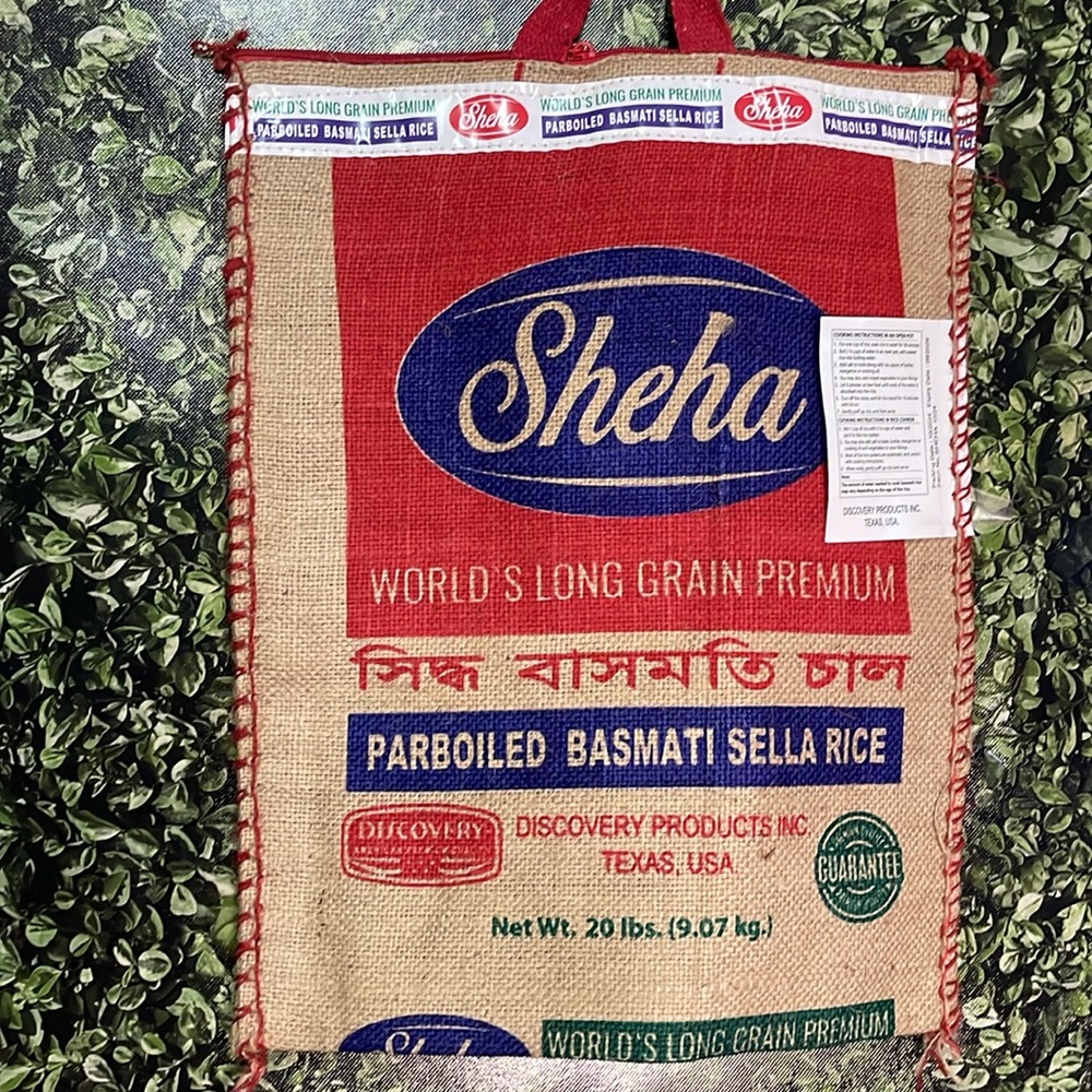 Sheha Rice Burlap Bag - Picture 11 of 16
